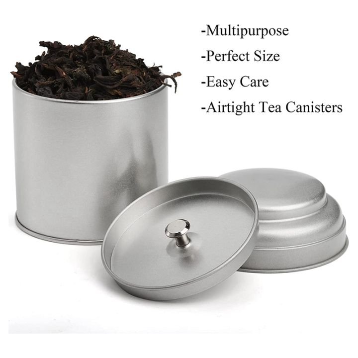 12-pcs-tea-tin-canister-with-airtight-double-lid-8oz-round-tin-can-box-small-kitchen-tea-canister-loose-leaf