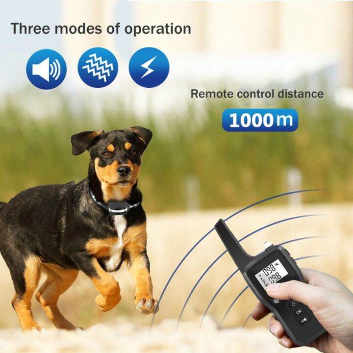 bark-stopper-collar-anti-barking-vibrating-collar-remote-control-dog-trainer-waterproof-electronic-bark-stopper