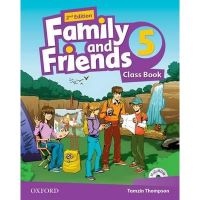 ส่งฟรี หนังสือ  หนังสือ  New Family and Friends 2nd ED 5 : Classbook (P)  เก็บเงินปลายทาง Free shipping