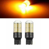 อะไหล่ชิ้นส่วนไฟจอดรถสัญญาณเลี้ยว WY21W ไฟส่องแผนที่144SMD 12V DC