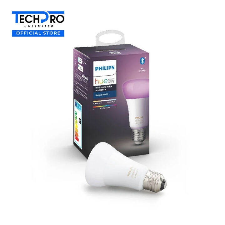 Philips Hue Bulb 9W A60 White and Color Ambiance Lazada PH