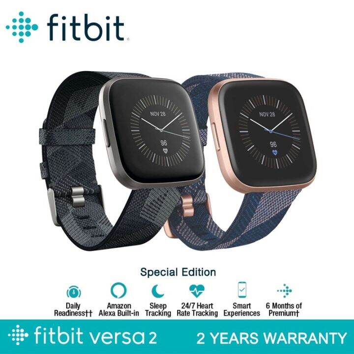 Fitbit Versa 2 Special Edition Health and Fitness Smartwatch with Sleep