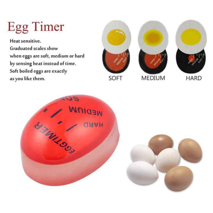 ตัวจับเวลาแบบเปลี่ยนได้สีไข่-dido-ไข่ลวกนุ่มอร่อยเครื่องมือนาฬิกานาฬิกาจับเวลาทำอาหารห้องครัว