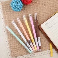 3Pcs 0.38mm Kawaii Chinchilla Erasable Pen Blue / Black Magic Gel School Office Writing Supplie