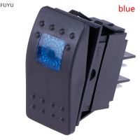 FUYU สวิทช์โยกกันน้ำสลับรถเรือ Marine Rocker Switch button 4Pin SWITCH