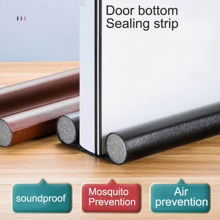 Door seal strip for door gaps and bottoms, windproof strip for door