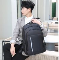 Funtech กระเป๋าสะพายหลัง Backpack กระเป๋าโน๊ตบุ๊ค กระเป๋าใส่แล็ปท็อป  รุ่น 6505 (Black)