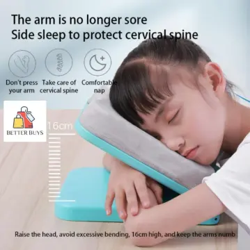 Nap Desk Sleeping Pillow Memory Cotton Nap Face Pillow with Arm Rest Travel  Neck Supporter