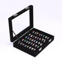 Ring Jewelry Ring Case Portable Tray Jewelry Organizer Jewelry Box Storage Box Velvet Display Earring Necklace Earrings Rings Br