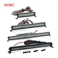 RC Roof LED Light Bar White/Coloured Lights Adjustable Mode for 1/10 RC Crawler Axial SCX10 Wraith Capra TRX4 Tamiya CC01 YK4082  Power Points  Switch