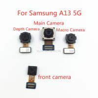 1ชิ้น Kembali Kamera Belakang Utama Modul Kamera Depan สายเคเบิลงอได้ Samsung Galaxy A13 5กรัม A136 SM-A136 Bahagian Ganti Asal