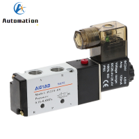 5Way 2 ตำแหน่งวาล์วSolenoidไฟฟ้า 4V210-08 1/4 "ขนาดพอร์ตDC12V,24V. AC110V,220V,ชิ้นส่วนนิวเมติกAir Controlวาล์ว-ggfjgkugkgkkjuki