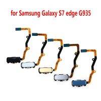 ปุ่มโฮมลายนิ้วมือสำหรับ Samsung S7 Edge G935f G935 G935a G935p G935t G935v โทรศัพท์สายเคเบิลงอได้ Id แบบสัมผัส