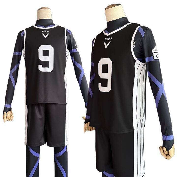 HOLOUN Blue Lock Cosplay Reo Mikage Costume Anime NAGI COS Training ...