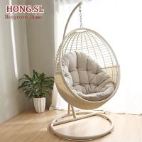 Support customization Net red hanging chair hanging basket rattan chair bedroom swing girl single home indoor balcony hanging orchid chair hammock cradle chair