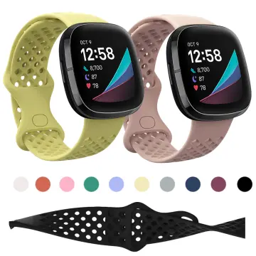 Silicone Strap For Fitbit Versa 3 Versa 4 Watchband Correa Bracelet For  Versa Sense/Sense 2