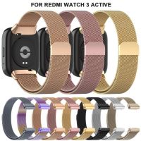 Official Metal Strap For Redmi watch 3 Active Lite Milanese Bracelet watchband For Xiaomi Redmi Watch3 Lite Correa Strap Smartwatches