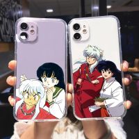 เคส TPU ลายอนิเมะ Inuyasha เคสโทรศัพท์ Xiaomi Mi 12 11T 10T Redmi Note 7 8 8T 9S 10S 11 Lite 11S 9T Pro Max Poco F3 X3 M3 9C NFC