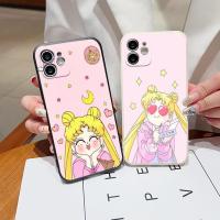 เคสผู้หญิงหัวใจใหม่สำหรับ P50 Huawei 40 30 20 10 Pro P20 30 Lite Mate 10 20 20X 30 Pro Plus กะลาสีน่ารักดวงจันทร์ปลอกซิลิโคนใส่โทรศัพท์กันตก