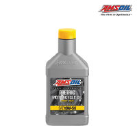 Amsoil น้ำมันเครื่องรถมอเตอร์ไซค์ สังเคราะห์แท้100%  Metric SAE 10W-50(MSRQT)