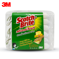 ฟองน้ำตาข่าย Scotch-Brite บรรจุ6ชิ้น