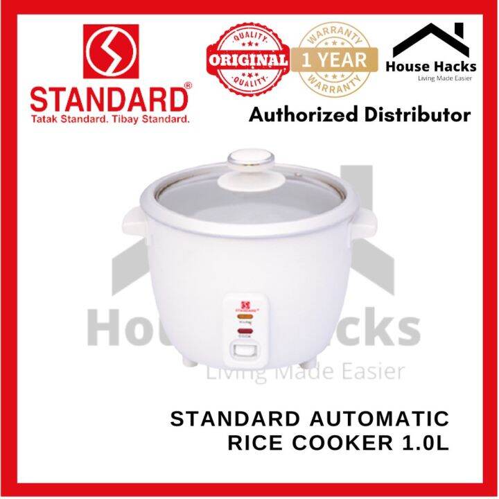 Standard Automatic Rice Cooker 1.0L SRG1.0L (House Hacks) Lazada PH