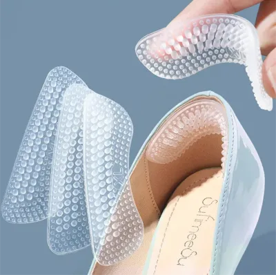 Protector Silicone Inserts For Heels Heels Grips Liner Anti-slip Heel Cushions Silicone Heel Stickers Anti-wear Heel Stickers Insoles