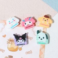 【6】 Cartoon Sanrio notebook diy handmade hair accessories head rope key chain cream glue mobile phone shell resin