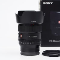 [ประกันศูนย์ไทย] เลนส์ SONY FE 24 mm F1.4 GM สภาพสวย อุปกรณ์ครบ โซนี่ SEL24F14GM G master สำหรับ A7iii A7c A7R iv A9ii A7Siii A7Rii A6500 a6600 a6400 A1 ZV-E10 เลนส์ละลาย เลนส์เบลอหลัง