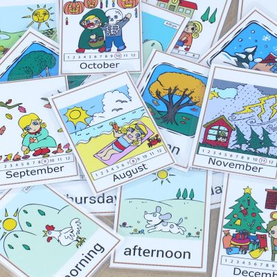 【CW】 27Pcs Kids English Word Flash Cards Game Language Early Educational Children Games