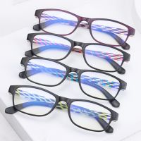 【cw】 Anti Blue Light Myopia Glasses for Women Men Ultralight TR90 Square Frame Eyewear Eye Protection Eyeglasses Computer Goggles ！