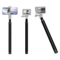 คาร์บอนไฟเบอร์ TE-MNP-117 1.16เมตร S Elfie ติดปรับขยายขั้วโลก14 "สกรูสำหรับ Insta 360 One X หนึ่ง X2หนึ่ง R การกระทำกล้อง