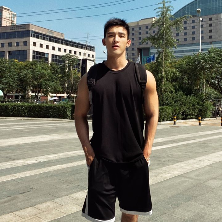 original-american-style-210g-heavy-cotton-sleeveless-t-shirt-solid-color-bottoming-shirt-loose-trendy-vest-sports-fitness-vest-for-men