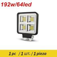 บาร์ไฟ Led ออฟโร้ด64leds บาร์สำหรับรถแทรคเตอร์รถ Suv 4X4 12V 24V 192W ไฟทำงานไฟติดหน้ารถสปอร์ตบาร์