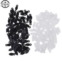 100pcs DIY Rotating Buttons Photo Frame Hooks Picture Frame Accessories Crafts Photo Frame Buckle Black/white