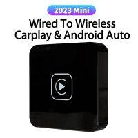 Mini Carplay &amp; Auto Dongle แบบมีสายไร้สายสำหรับ Audi BMW Toyota Mazda Nissan BMW Suzuki Subaru Kia Ford Opel