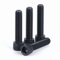 【cw】 1-20Pcs 12.9 Grade British Carbon Cap Hexagon Socket Screw 5/8 7/16 3/8 5/16 1/4 3/16 5/32 1/8 Inch ！