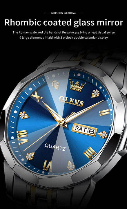 olevs-watch-for-men-diamond-business-dress-analog-quartz-stainless-steel-waterproof-luminous-date-two-tone-luxury-casual-wrist-watch-blue-watch-for-men