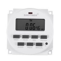 Tm618H-2 220V Ac Digital Time Switch Output Voltage 220V 7 Day Weekly Programmable Timer Switch For Lights Application