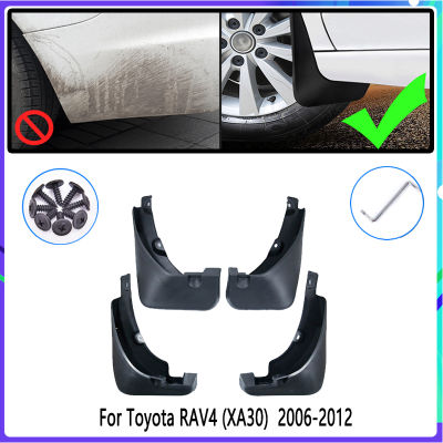 Car Mud Flaps for Toyota RAV4 2006~2012 XA30 2007 2008 2009 2010 2011 Mudguard Splash Guards Fender Mudflaps Auto Accessories
