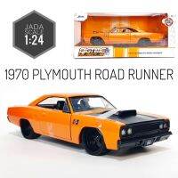 โมเดลรถเหล็ก 1970​ PLYMOUTH​ ROAD​ RUNNER​ ยี่ห้อ JADA