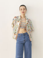 VALENCIA CROP HAWAI SHIRT