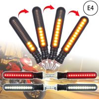 ☾รถมอเตอร์ไซค์ E4 LED,กล่องคลุมไฟสัญญาณเลี้ยวมัลติฟังก์ชั่นสำหรับ Scrambler Yamaha Tracer 900 Ktm 250 Exc Motorcycle Versys 650