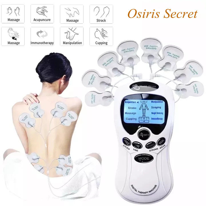 【Ready Stock Malaysia】Electronic Pulse Massager 8 Modes Tens EMS ...