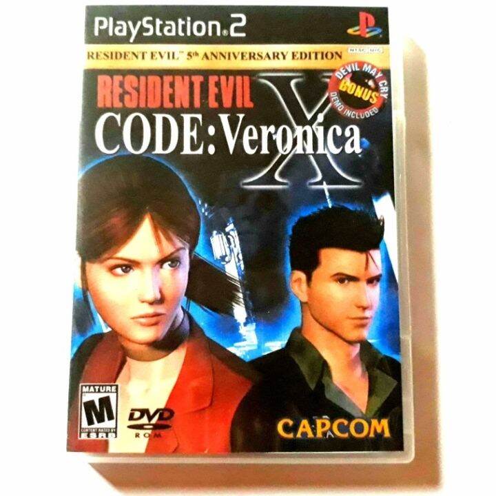 Resident Evil Code Veronica X Ps2 Playstation2 Game 2 Games Cd 