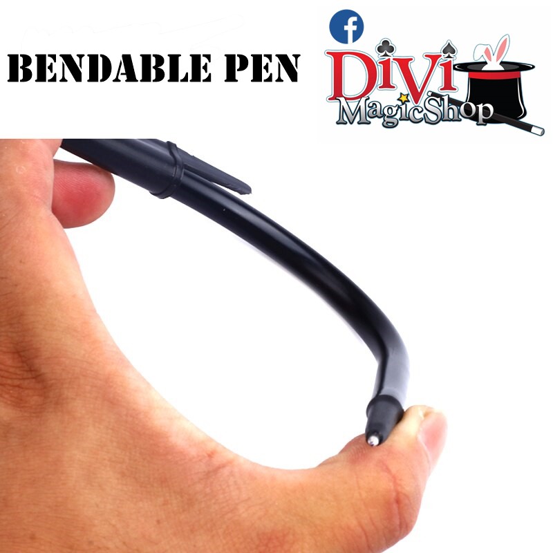 Professional Close-Up Magic Trick New Bendable Pen 