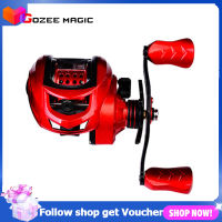 GozeeMagic เหยื่อโลหะหล่อล้อ7.2:1ความเร็วสูง Sea รอกตกปลา10กก.ลากสูงสุด High-speed sea fishing reel