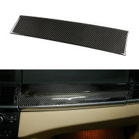 1PC Dashboard Panel Cover ​Carbon Fiber Car Sticker Decorative Trim For BMW X5 E70 X6 E71 2008 2009 2010 2011 2012 2013