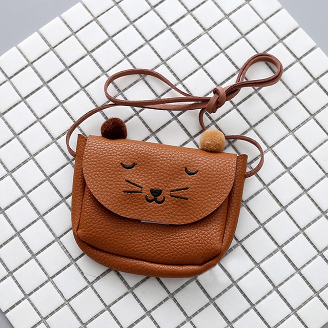 Mini Lovely Cat Ear Shoulder Bag Girl Coin Purse Cute Handbags Messenger Bag 