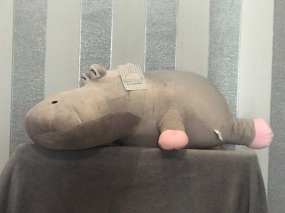 หมอนผ้าห่มตุ๊กตาฮิปโป Hippo  ขนาด  22  นิ้ว